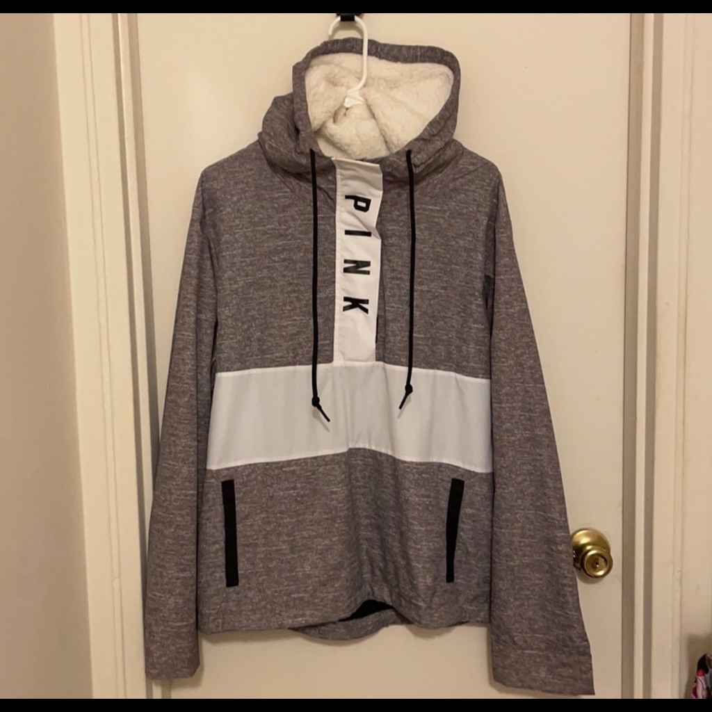 Pink Pull Over Jacket